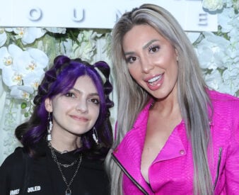 Farrah Abraham Defends Her Daughter Sophia's Face Piercings Wild Outfits